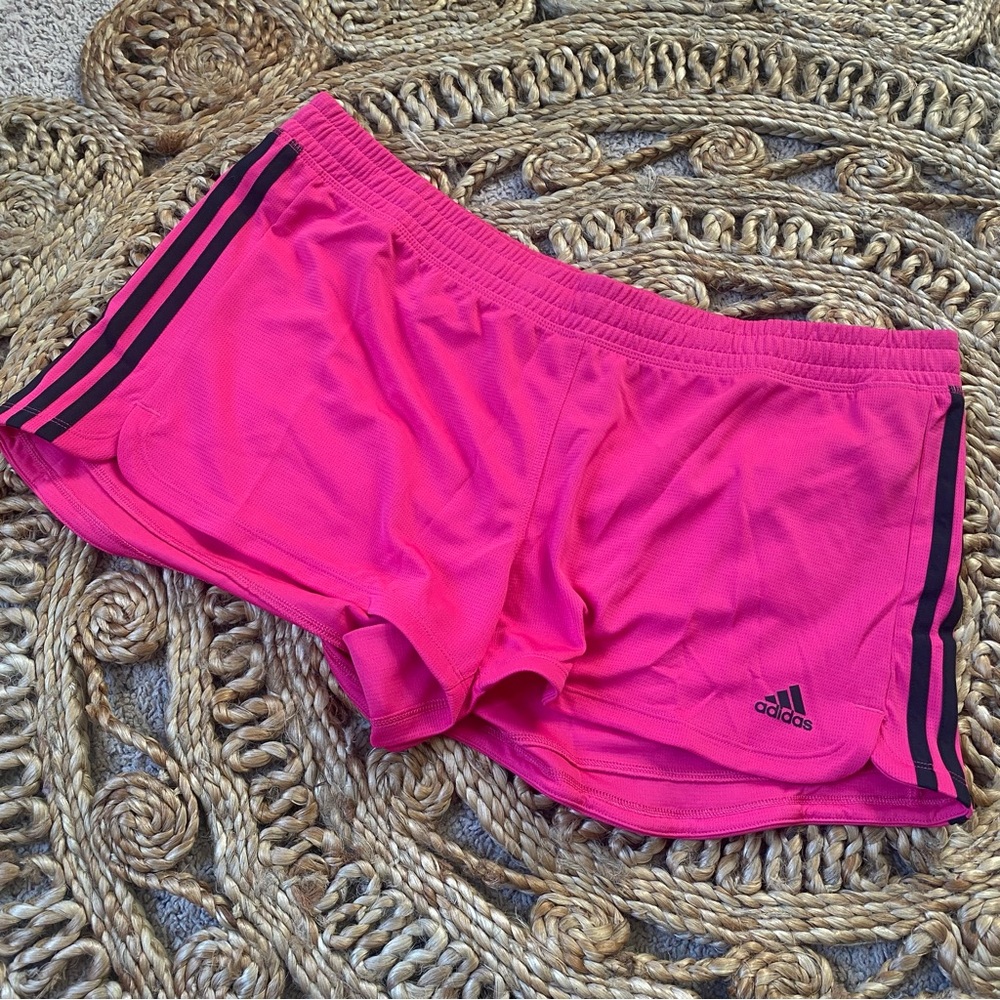 NWT Adidas Hot Pink Women’s PrimeGreen Shorts